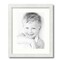 ArtToFrames 14x17" Matted Picture Frame with 10x13" Single Mat Photo Opening Framed in 1.25" White and 2" Mat (FWM-3966-14x17)